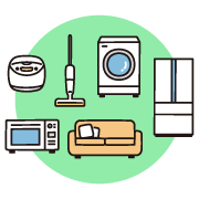 不用品回収のアイコン"